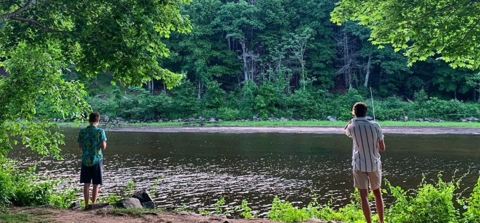Friends fishing at Sunrise State Park (Instagram@ciearajy)
