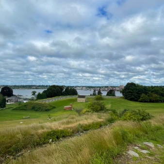 A view of the water at Fort Griswold (Flickr)