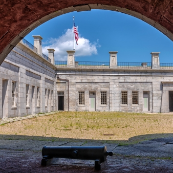 Inside the walls of Fort Trumbull (Flickr)