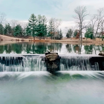 Falls at Wharton Brook (Instagram@coolauntaesthetic)